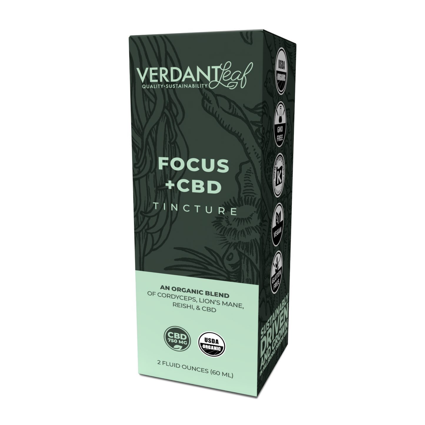 Focus+ Mushroom Tincture