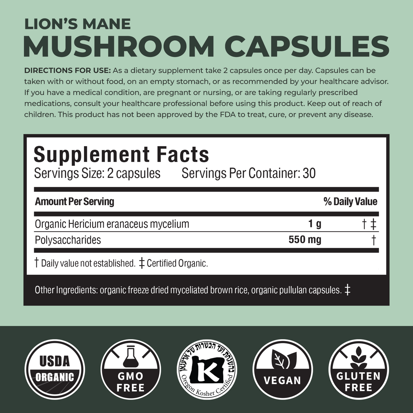 Lion's Mane Capsules