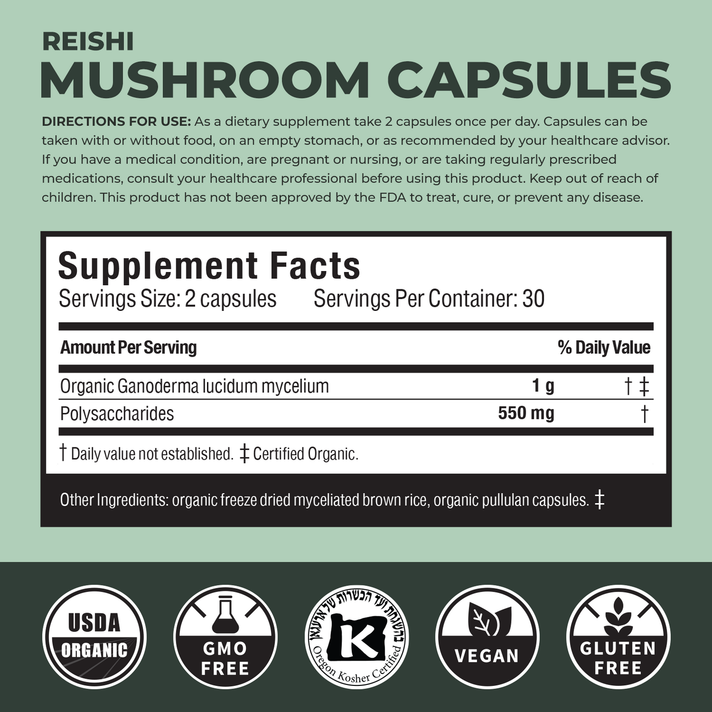 Reishi Capsules