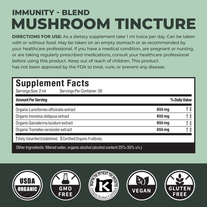 Immunity Mushroom Tincture